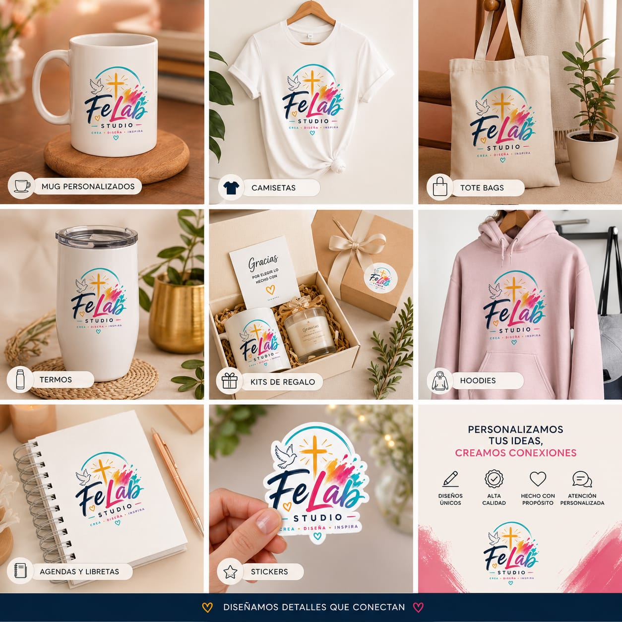 Textiles personalizados Fe Lab Studio